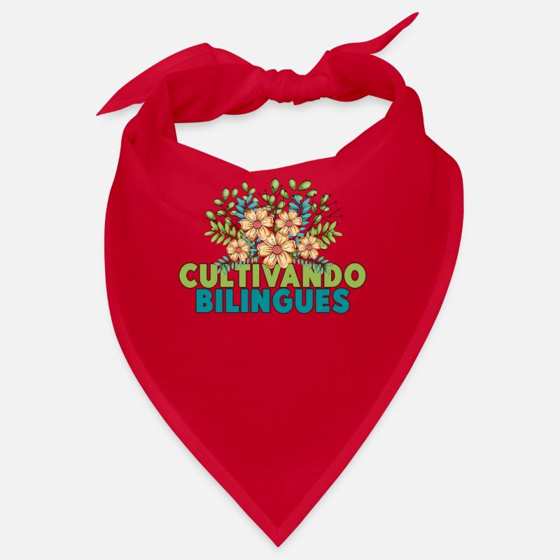 Cultivando Bilingües Spanischlehrer Bekleidung Bandana