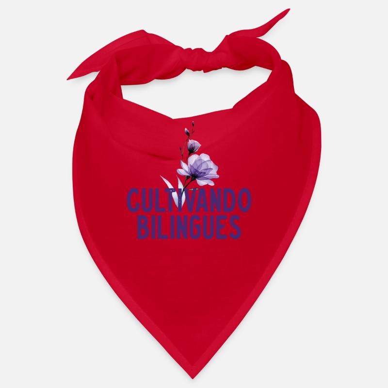 Cultivando Bilingües Spanischlehrer Bekleidung Bandana