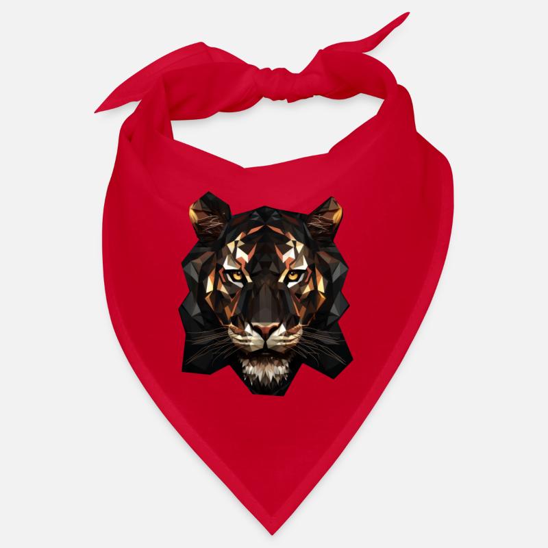 Geometric Tiger Animation Bandana