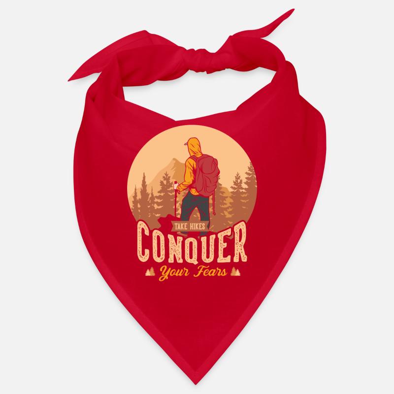 Take hikes conquer your fears Bandana