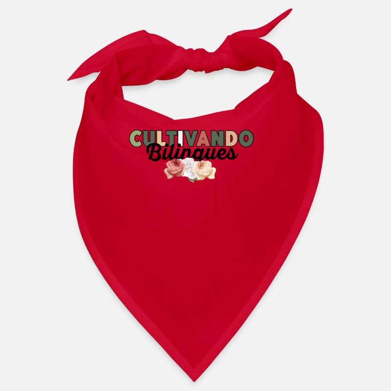 Cultivando Bilingües Spanischlehrer Bekleidung Bandana