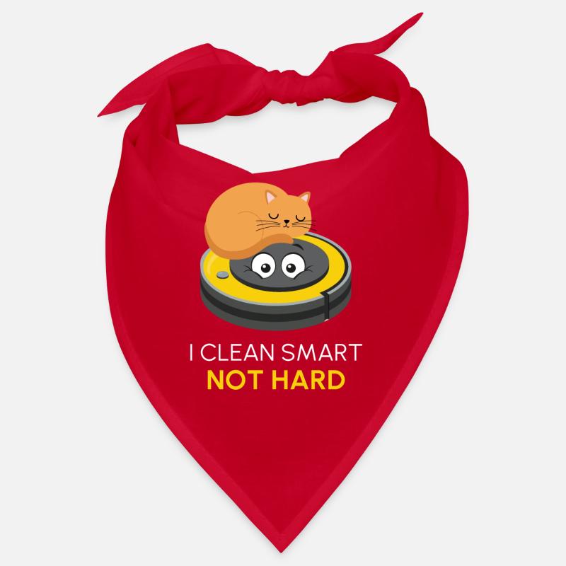 I Clean Smart Katze Kätzchen Saugroboter Bandana