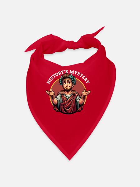 Jules César Histoire romaine Empire romain - Bandana - rouge - Devant