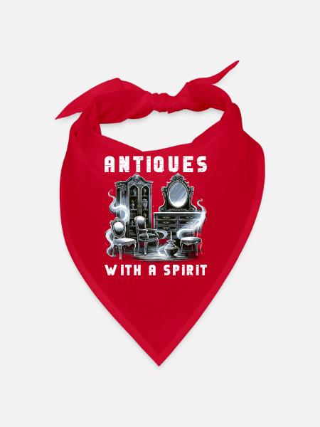 Paranormal Investigator Ghost Halloween Evp Haunte - Bandana - red - Front