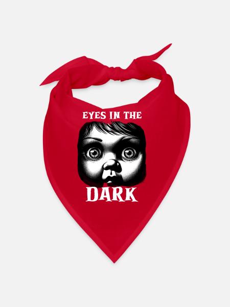 Paranormal Investigator Ghost Halloween Evp Haunte - Bandana - red - Front