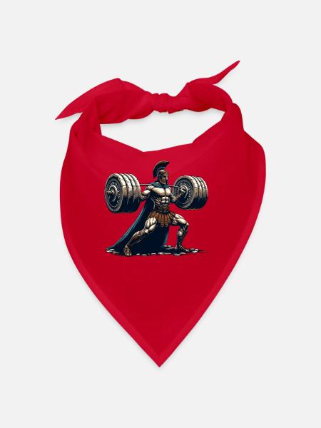 Jules César Histoire romaine Empire romain - Bandana - rouge - Devant