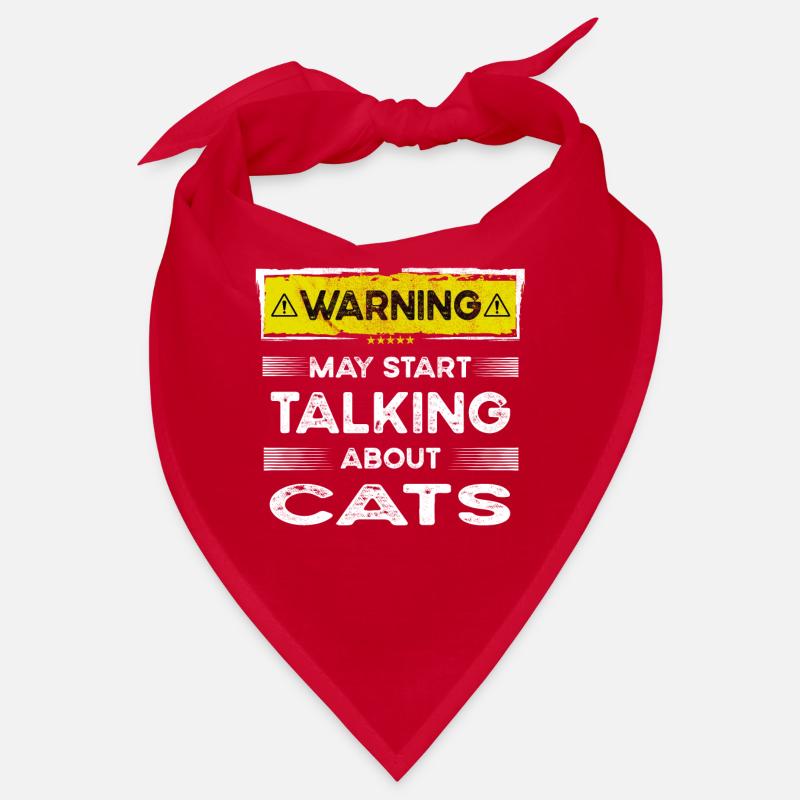 Talking about Cats funny Bandana