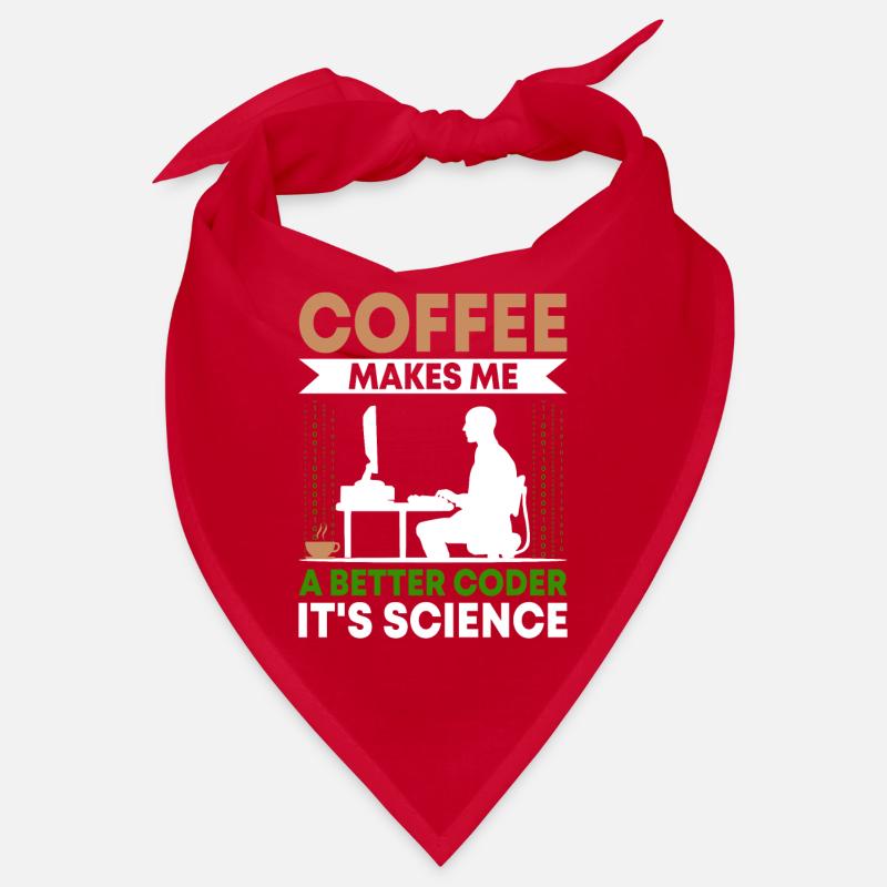 Coffee Coding Programmer Coder Developer Nerd Coff Bandana