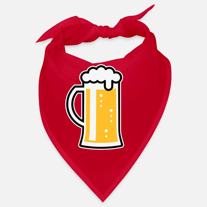 Maßkrug (Bier / Bierseidel / Bierglas / L / 3C) Bandana
