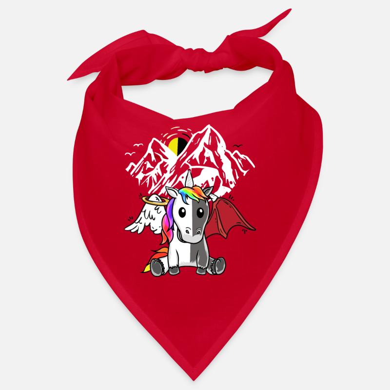 Einhorn Dämon Engel Teufel Satanisch Fabeltier Bandana