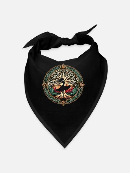 Irish Dancing Ireland Outfit Irish Music - Bandana - black - Front