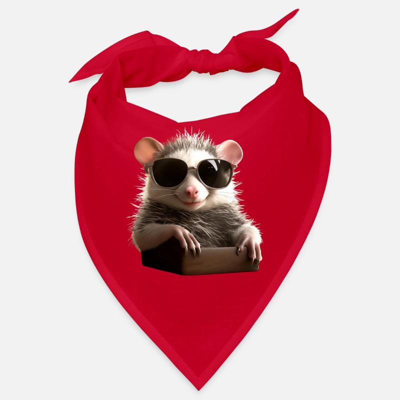 Opossum Beutelratte Didelphis Süße Opossums Possum Bandana