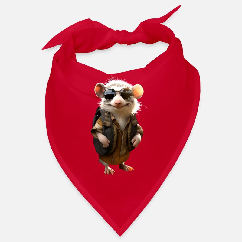 Opossum Beutelratte Didelphis Süße Opossums Possum Bandana