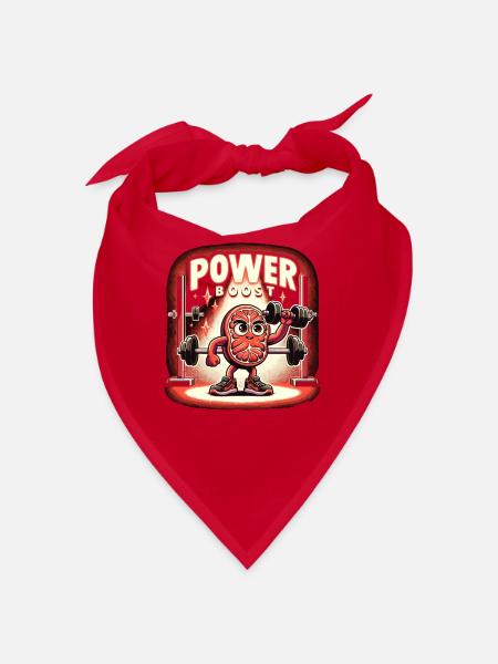 Red Light Therapy Low-level laser therapy for the - Bandana - red - Front