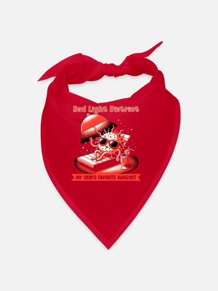 Red Light Therapy Low-level laser therapy for the - Bandana - red - Front