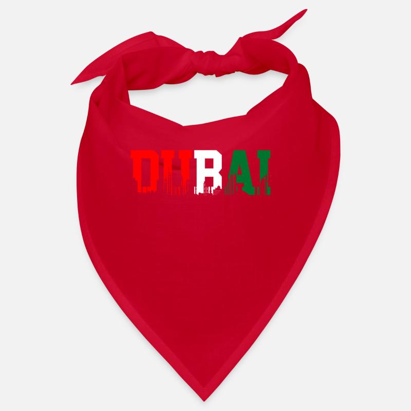 Dubai Skyline UAE Souvenir Bandana