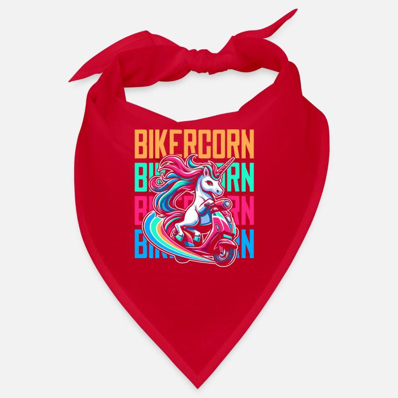 Motorroller Einhorn Scootercorn Bandana