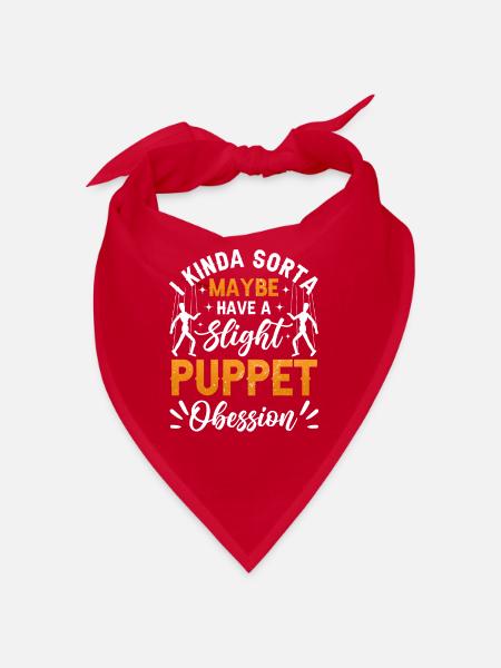 Marionnettiste, marionnettiste - Bandana - rouge - Devant