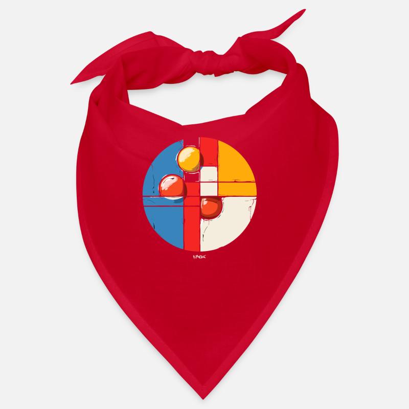 Art moderne abstrait : Donut Bandana