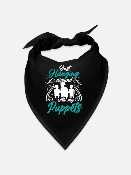 Puppeteer, puppeteer - Bandana - black - Front