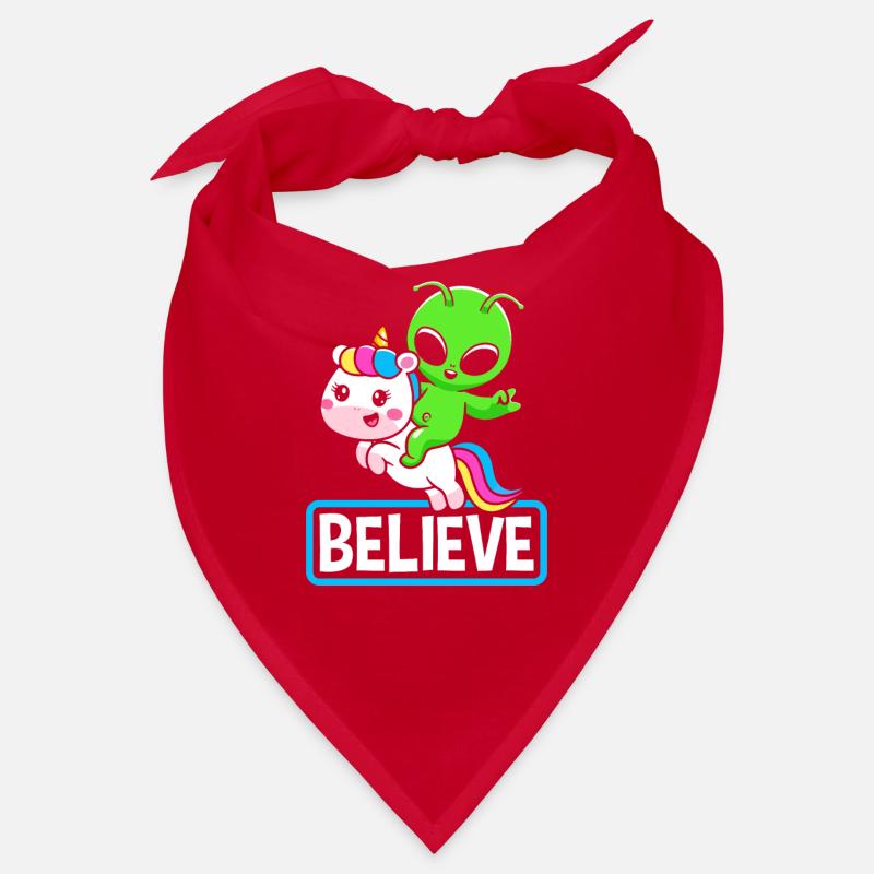 Alien Einhorn Geschenk Science Fiction Bandana