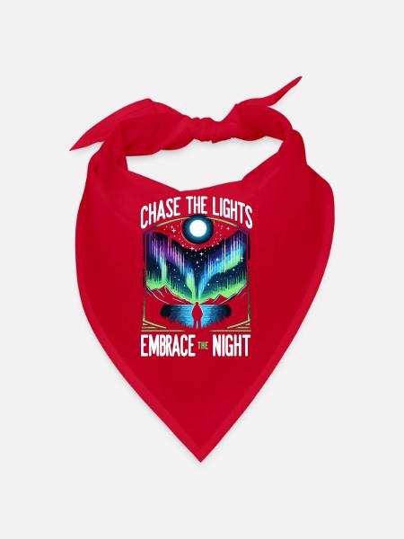 Aurora Aurora Tracker Alaska Wilderness - Bandana - rouge - Devant