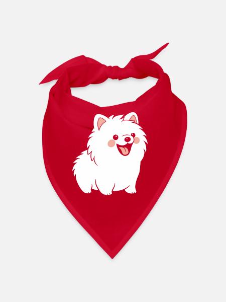 Spitz - Bandana - Rot - Vorne