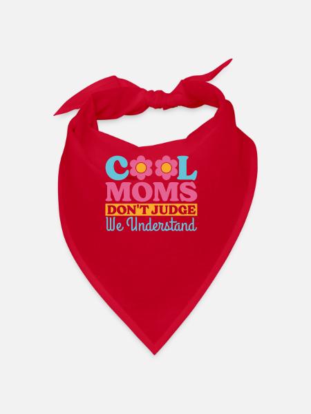 Maman Soutien Maman - Bandana - rouge - Devant