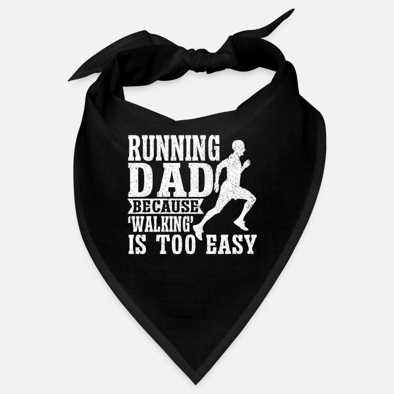 Running Dad Marathon Runner Coach Marathoner Bandana