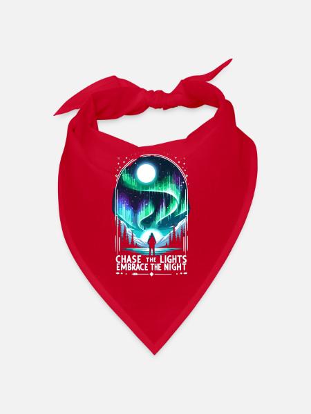 Aurora Aurora Tracker Alaska Wilderness - Bandana - rouge - Devant