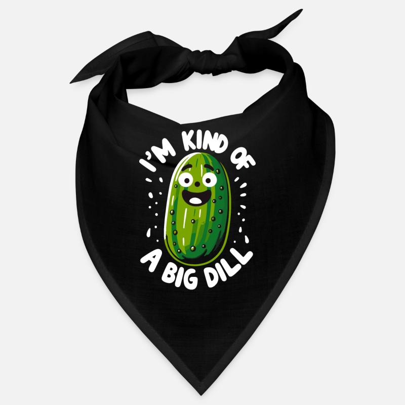 Pickle Lover Funny Pickle Cornichon à l’aneth mariné Bandana