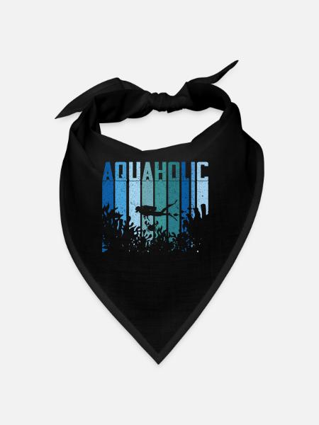 Tauchschung Taucher Ozeanliebhaber - Bandana - Rot - Vorne