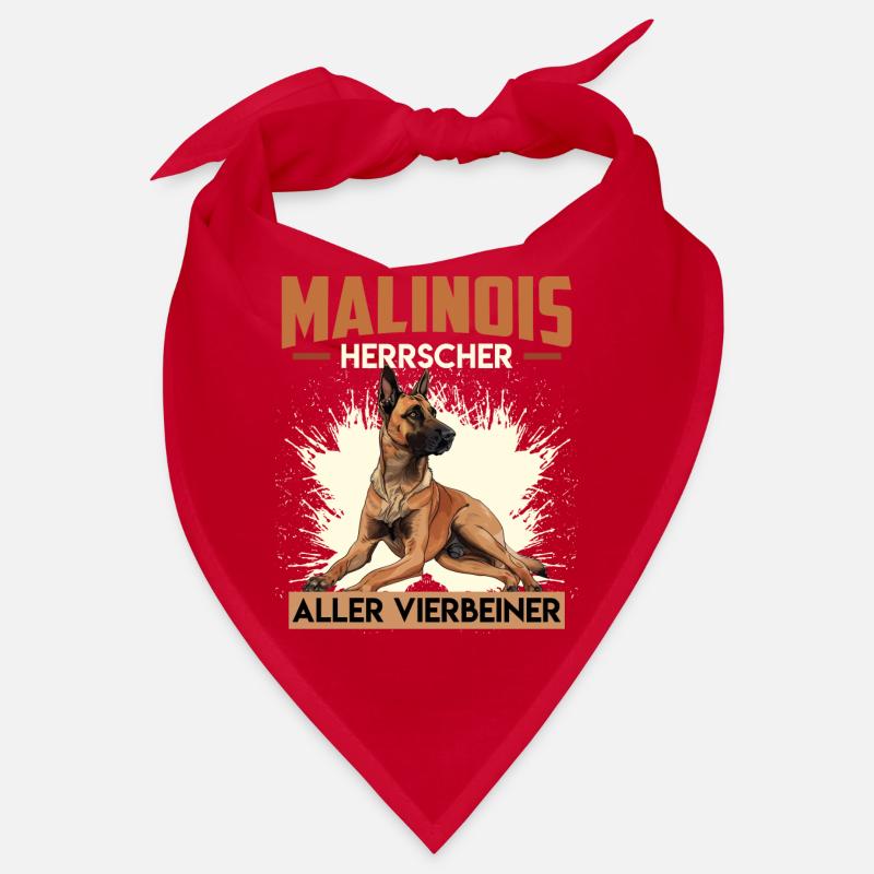 MALINOIS HERRSCHER ALLER VIERBEINER Malinois Bandana