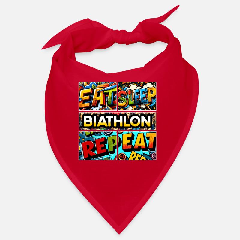 Manger dormir Biathlon répéter Bandana