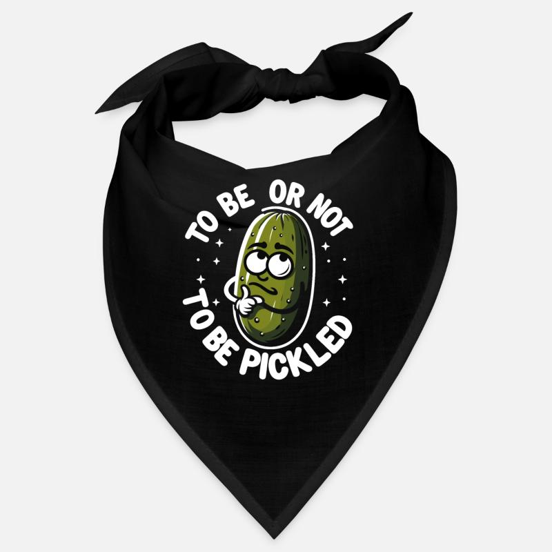 Pickle Lover Funny Pickle Cornichon à l’aneth mariné Bandana