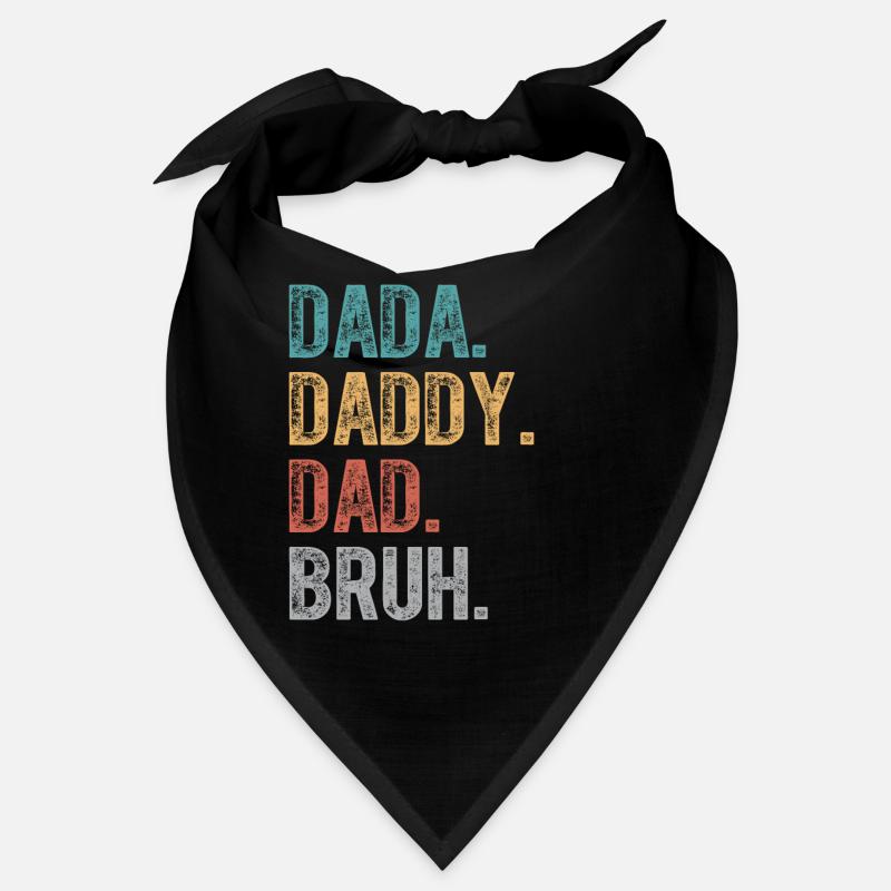 Dada Daddy Dad Bruh Fathers Day 2024 Bandana