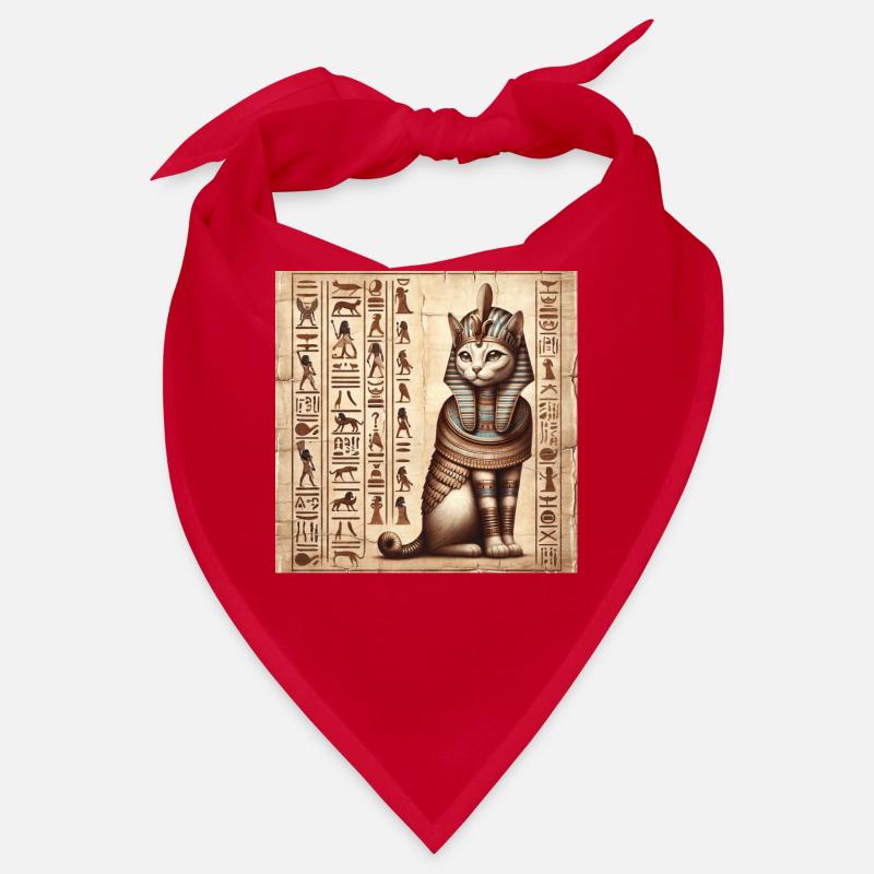 Pharaoh Papyrus Scroll Retro Desert Bandana