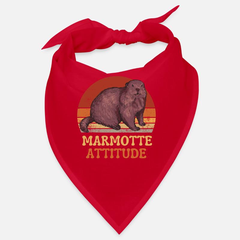 GROUNDHOG ATTITUDE Bandana