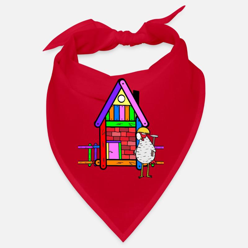 Craftsman Chicken Chicken Coop Renovating Builder Bandana