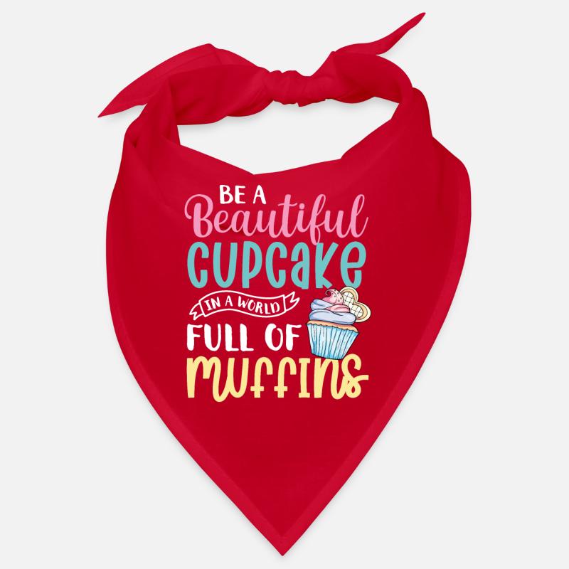 Cupcake Muffin Backen Geschenk Bandana