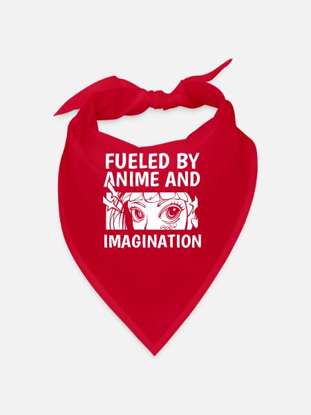 Anime Manga - Bandana - red - Front