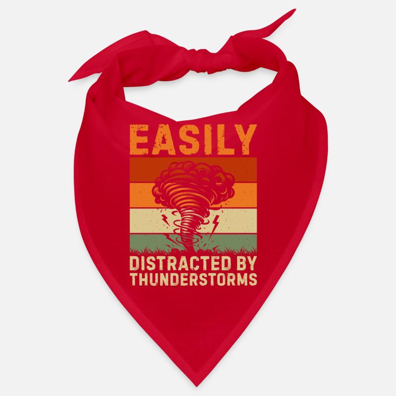 Easily distracted by thunderstorms Bandana