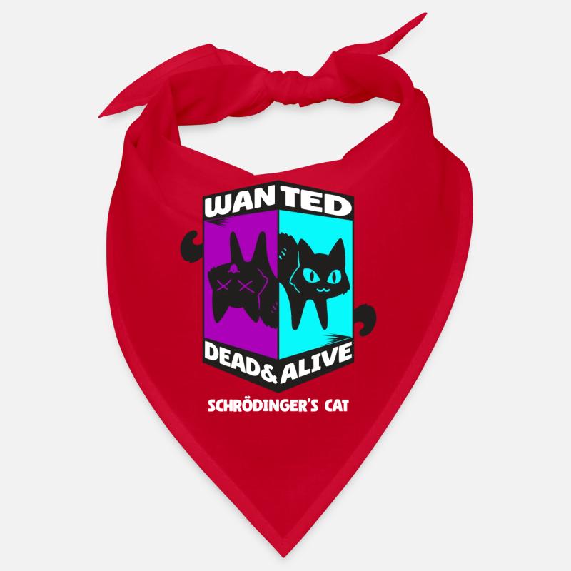 Physique Quantum Nerd Dead Alive Le chat de Schrödinger Bandana