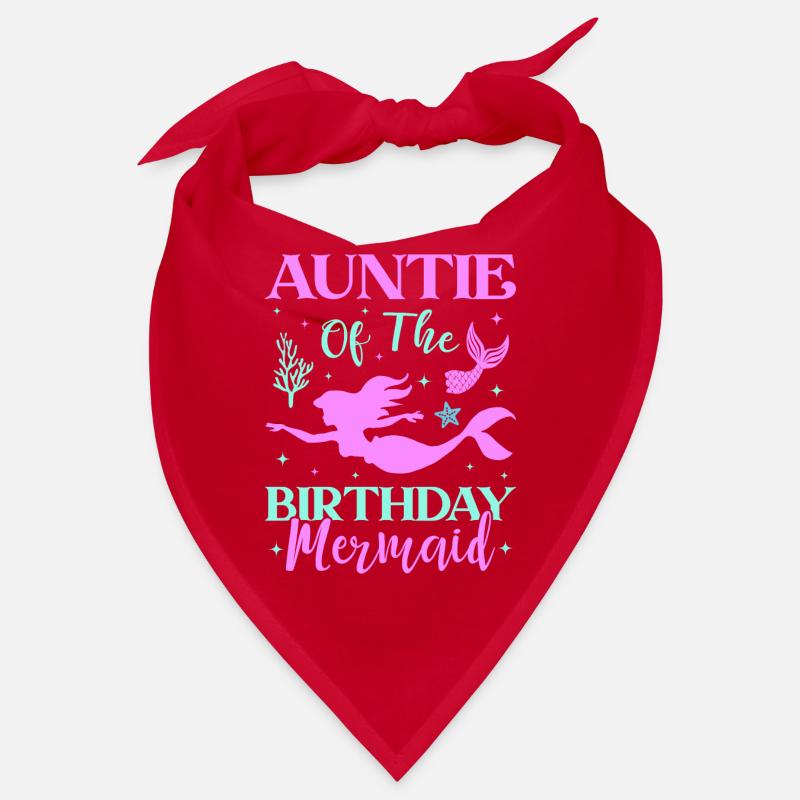Conception de sirène d’anniversaire de tante Bandana