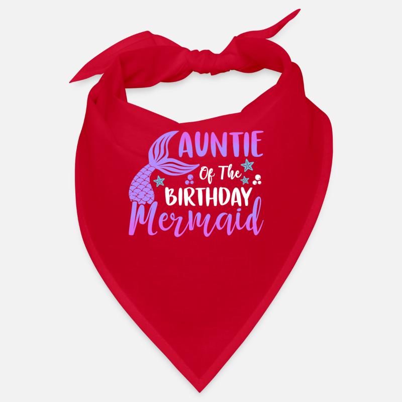 Conception de sirène d’anniversaire de tante Bandana
