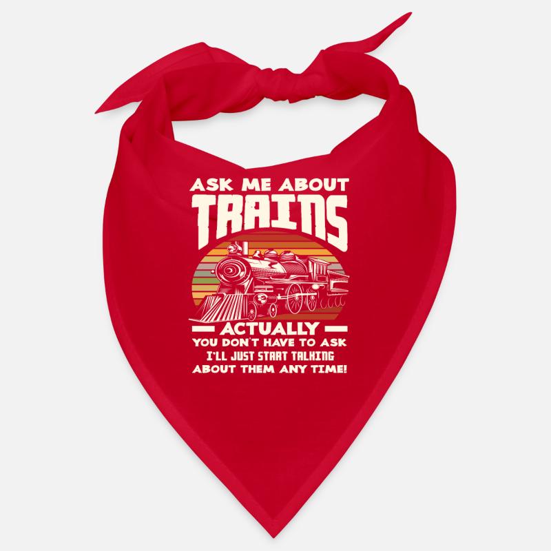 Train Trains Passion Train Driver Bandana