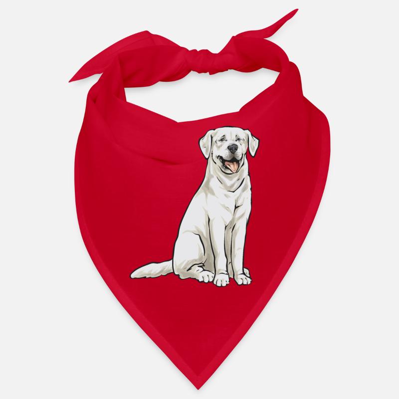 White Labrador Retriever White Lab Bandana