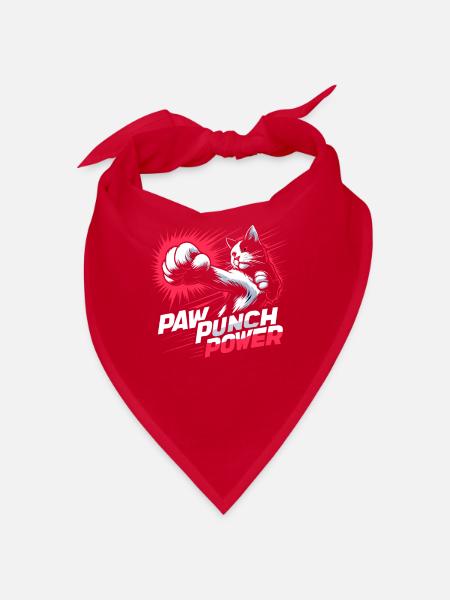Kung Fu Chinesisches Kung Fu Asiatisches Kung Fu - Bandana - Rot - Vorne