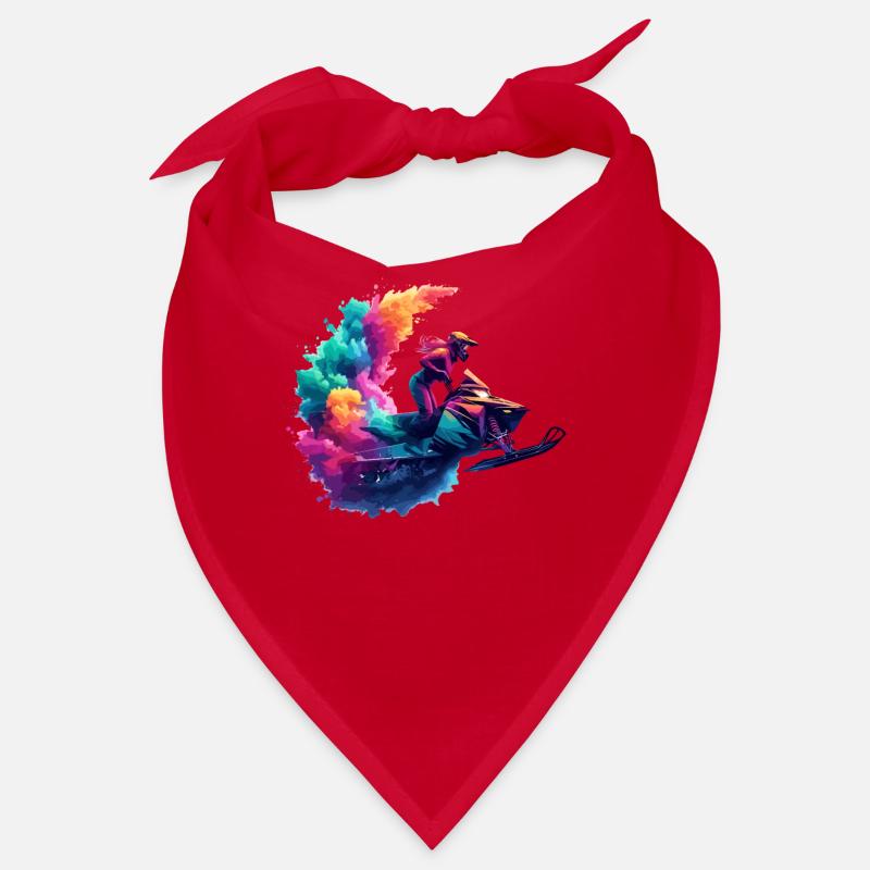 Snowmobile Snow Winter Snowmobiling Snowmobiler Bandana