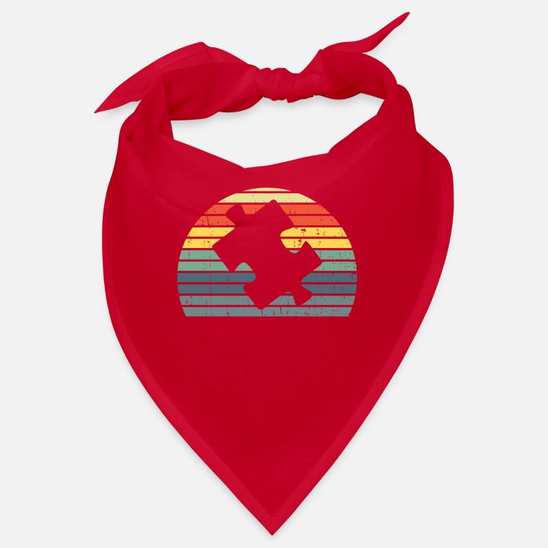 Jigsaw Puzzle Piece Puzzle Lover Bandana